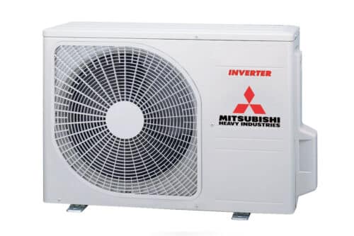Климатик Mitsubishi Heavy SRK 35 ZS-WB/SRC 35 ZS-W Black&White Външно тяло